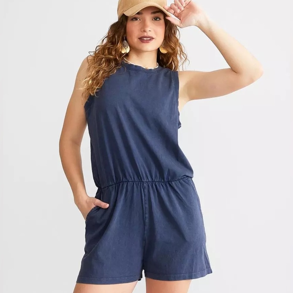 Z Supply Adira Cotton Romper